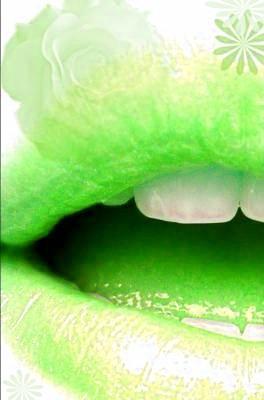 bouche verte